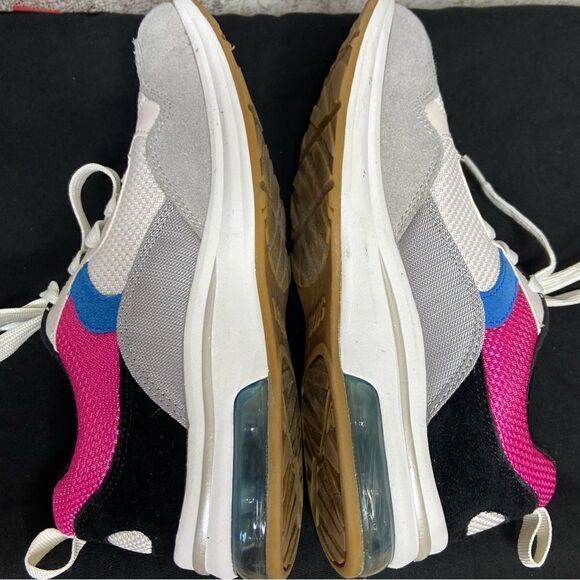 Skechers Bobs Pulse Air Sunrise Song White Grey Sneakers Size 6.5 - Picture 9 of 13